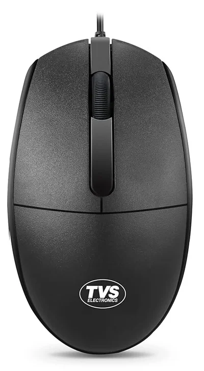 TVS CHAMP M120 Optical Mouse Black