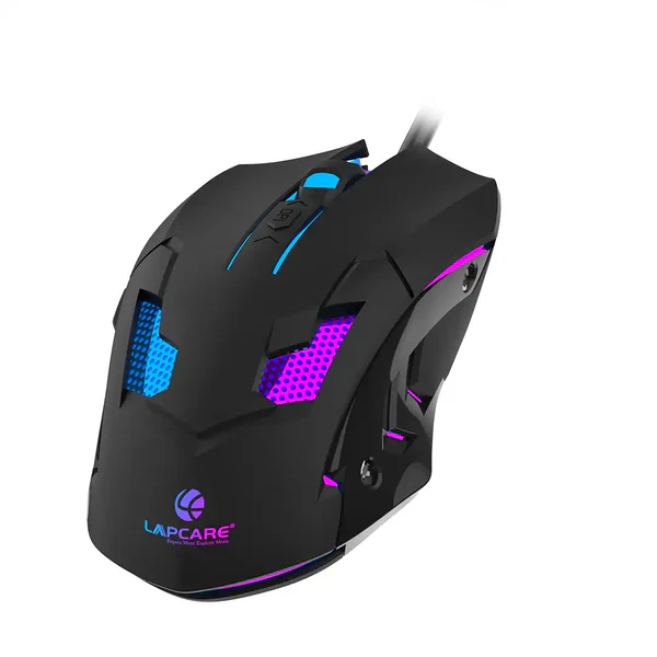 lapcare Champ LGM-100 3600dpi RBG Gaming Mouse