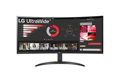 LG 34(86.36cm) 21:9 Curved UltraWide™ QHD (3440x1440) Monitor with FreeSync™