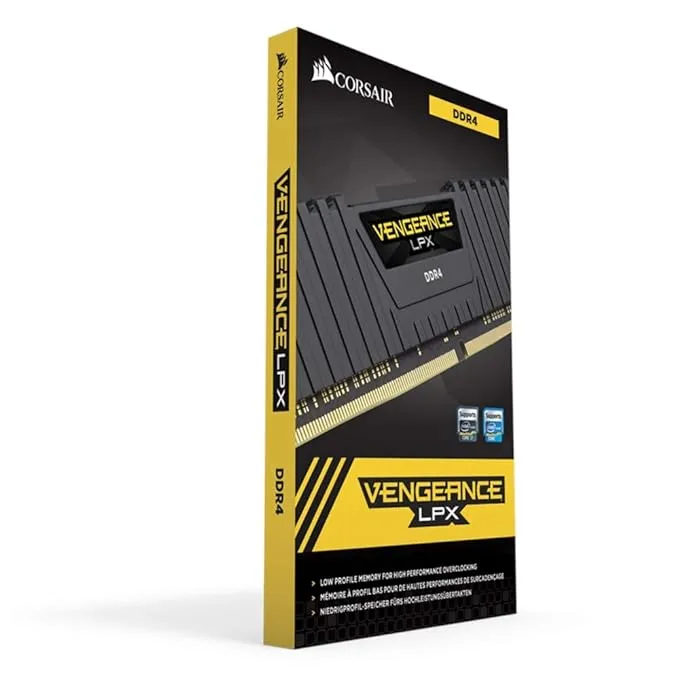 CORSAIR Vengeance 16GB RAM (1x16GB) DDR5 DRAM 5200MHz Memory Kit Black CMK16GX5M1B5200C40