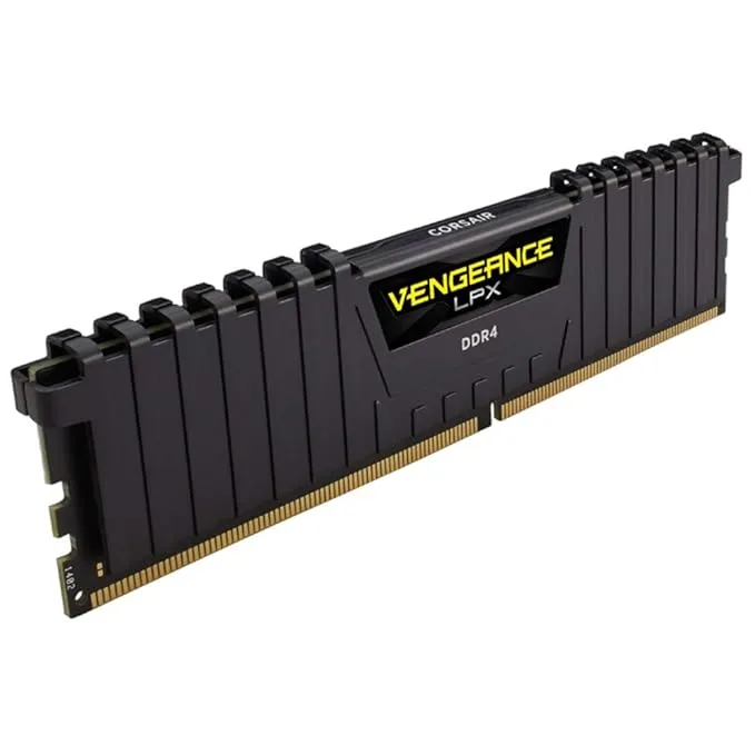 Corsair Vengeance LPX 16GB (1x16GB) DDR4 3200MHZ UDIMM C16 Desktop RAM Memory Module Black