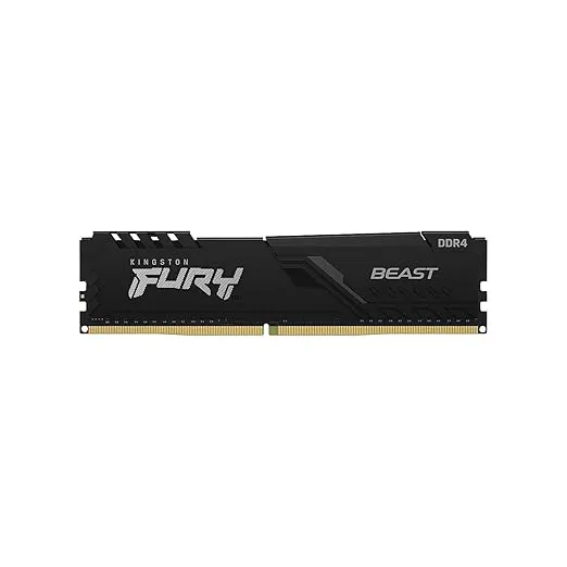 Kingston FURY 8GB 3200MHz DDR4 CL16 DIMM Fury Beast Black, Non RGB (KF432C16BB/8)