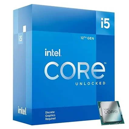 Intel Core i5-12600KF Desktop Processor 10 (6P+4E) Cores up to 4.9 GHz Unlocked Socket LGA 1700 600 Series Chipset 125W