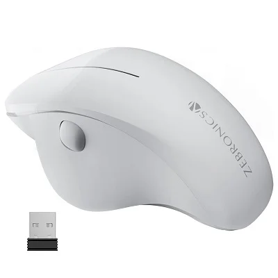 ZEBRONICS DOLPHIN Wireless Mouse White