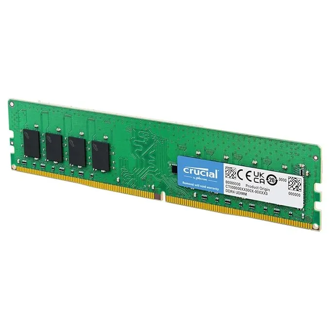 Crucial RAM 8GB DDR4 2400 MHz CL17 Desktop Memory CT8G4DFS824A