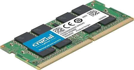 Crucial RAM 32GB Kit (2x16GB) DDR4 2666 MHz CL19 Laptop Memory CT2K16G4SFRA266