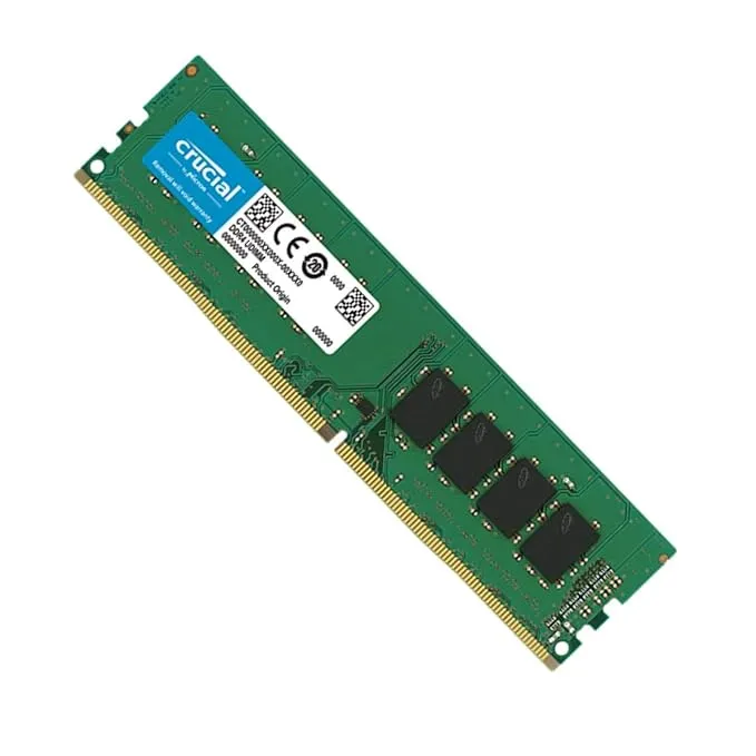 Crucial 16GB Single DDR4 2666 MT/s (PC4-21300) DR x8 DIMM 288-Pin Memory - CT16G4DFD8266