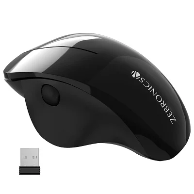 ZEBRONICS DOLPHIN Wireless Mouse Black