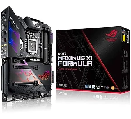 ASUS ROG Maximus XI Formula LGA1151 (Intel 8th and 9th Gen) ATX DDR4 HDMI M.2 USB 3.1 Gen2 Z390 Gaming Motherboard