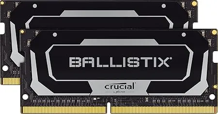 Crucial Ballistix 3200 MHz DDR4 DRAM Laptop Gaming Memory Kit 64GB (32GBx2) CL16 BL2K32G32C16S4B