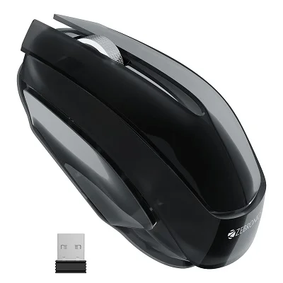 ZEBRONICS CLEAR WIRELESS MOUSE