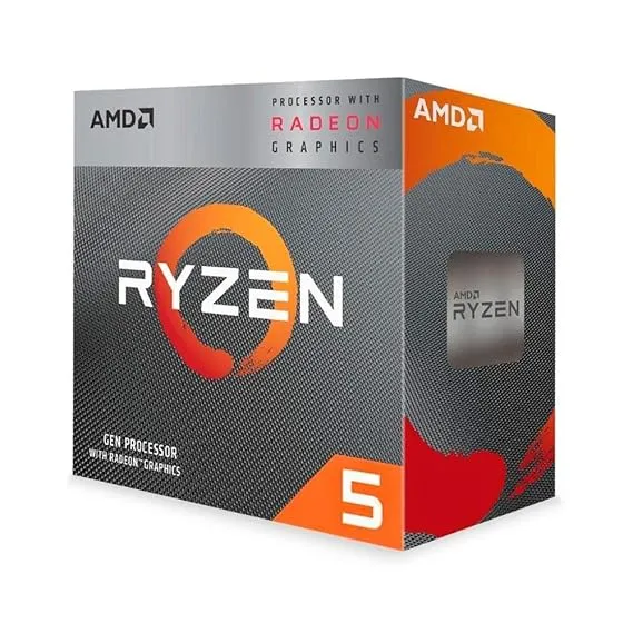 AMD Ryzen™ 5 4600G Desktop Processor (6-core/12-thread, 11 MB Cache, up to 4.2 GHz max Boost) with Radeon™ Graphics