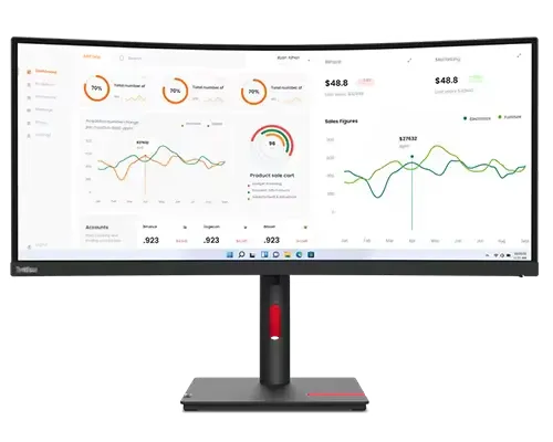 lenovo ThinkVision T34w-30 86.36cms (34) Monitor