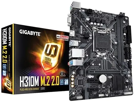 GIGABYTE H310M M.2 2.0 (LGA1151/ Intel/ H310/ Micro ATX/ DDR4/ HDMI 1.4/ M.2/ Motherboard)