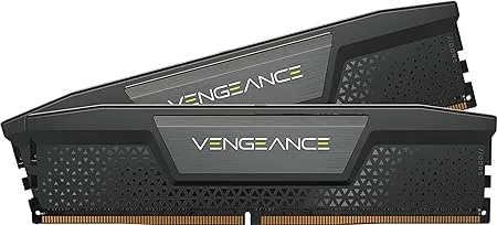 CORSAIR VENGEANCE DDR5 RAM 32GB (2x16GB) 6000MHz CL36 Intel XMP iCUE Compatible Computer Memory - Black (CMK32GX5M2B6000C36)