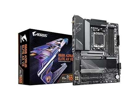 GIGABYTE B650M DS3H (AM5/ LGA 1718/ AMD/ B650/ Micro ATX/ 5-Year Warranty/ DDR5/ PCIe 4.0 M.2/ PCIe 4.0/ USB 3.2 Gen2X2 Type-C/ 2.5GbE LAN/Motherboard)