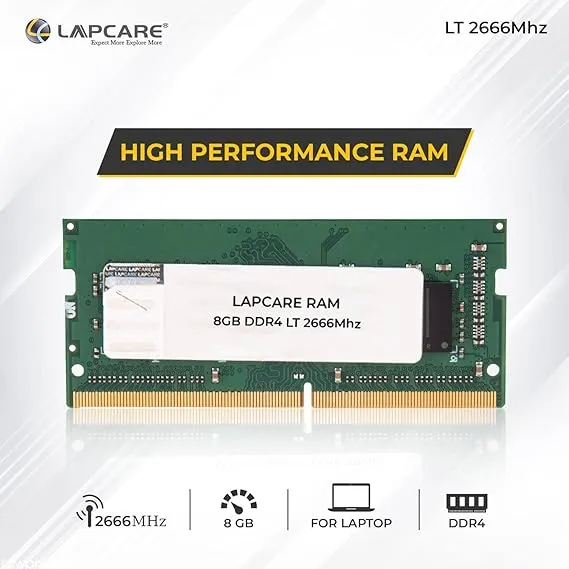 Lapcare Ram 8GB DDR4 2666Mhz Laptop