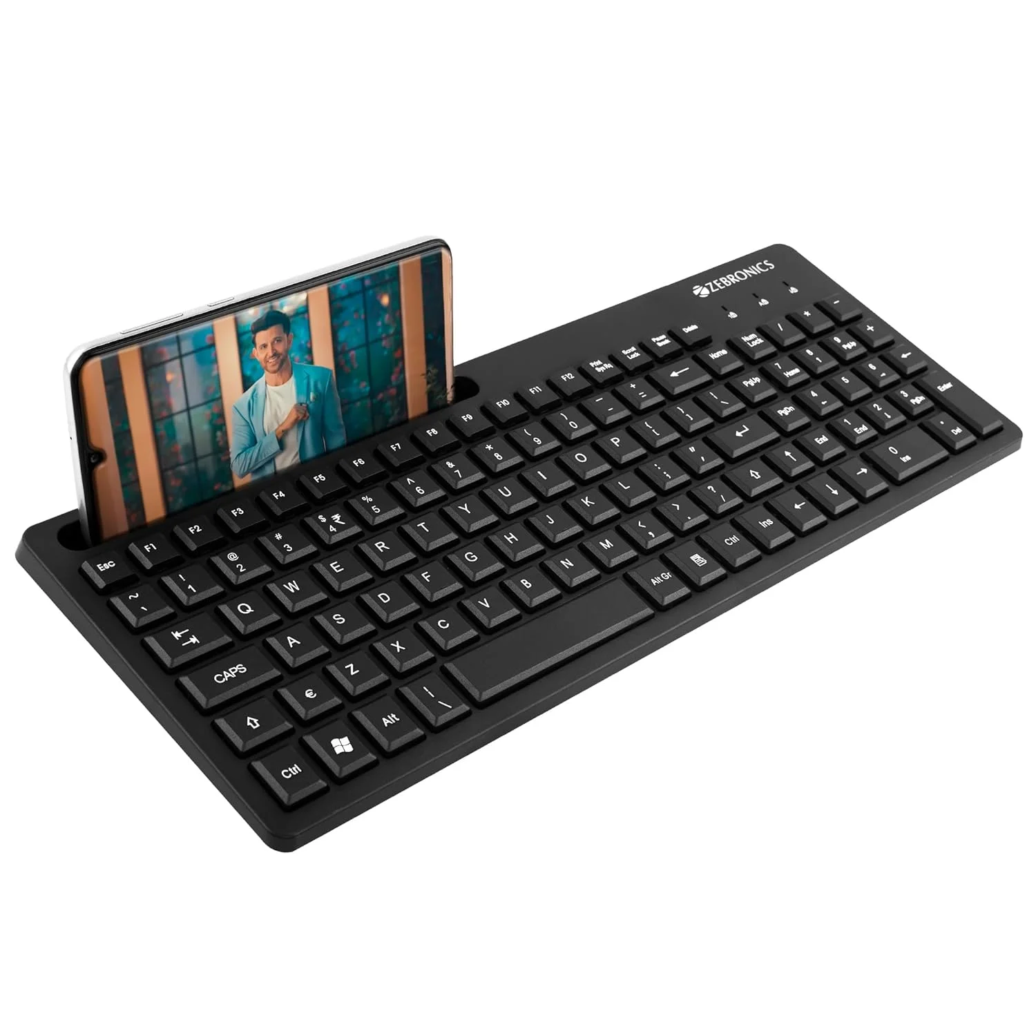 ZEBRONICS K36 Wired Keyboard Black