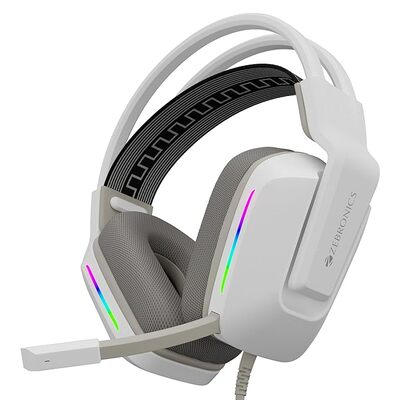 ZEBRONICS Zeb Havoc HEADSET (White)