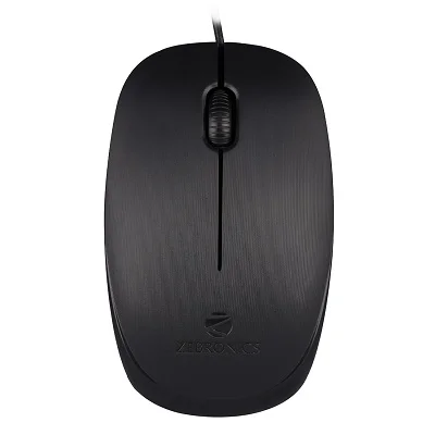 ZEBRONICS POWER Wired Mouse Black