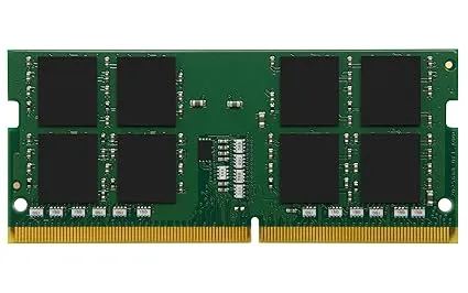 Kingston 16GB DDR4 PC4-3200,CL22,260-PIN SODIMM Laptop Single Channel Memory (KVR32S22S8/16), Green