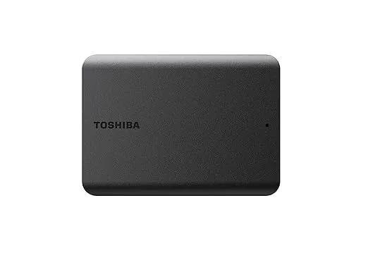 TOSHIBA Canvio Basics 1TB Portable External HDD - USB 3.2 for PC Laptop Windows and Mac, 3 Years Warranty, External Hard Drive - Black