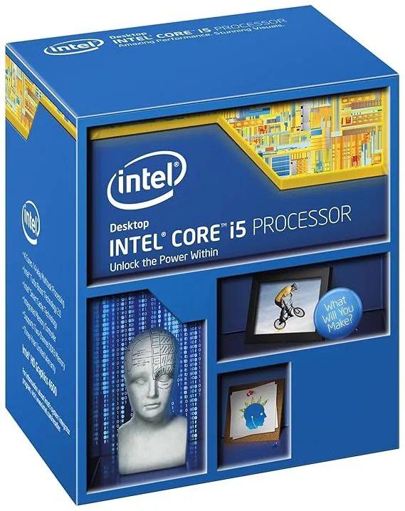 Intel Core i5-4670K Quad-Core Desktop Processor 3.4 GHZ 6 MB Cache - BX80646I54670K