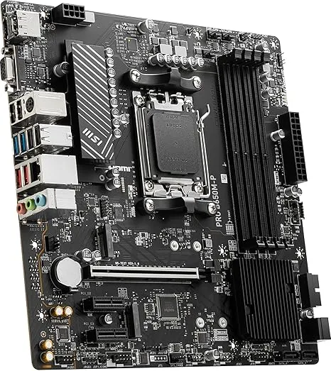 intelMSI Motherboard PRO B650M-P AMD (Equipped with B650), Amazon Limited Edition, ATX DDR5-7200 (OC) Compatible, AMD Ryzen 8000/7000 Series (AM5) Compatible MB6170