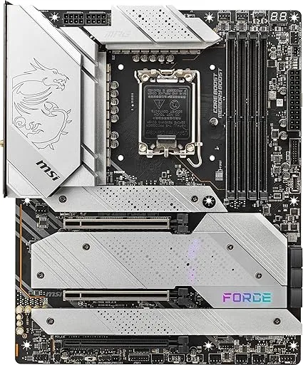 intel MSI Z690 Force WiFi Gaming Motherboard (ATX, 12th Gen Intel Core, LGA 1700 Socket, DDR5, PCIe 4, CFX, M.2 Slots, Wi-Fi 6E)