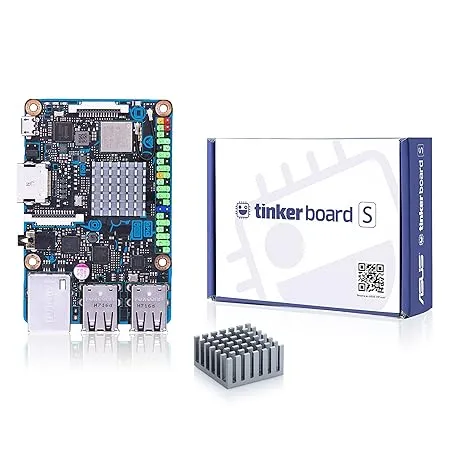 ASUS Tinker Board S Quad-Core 1.8GHz SoC 2GB RAM 16GB eMMC Storage GB LAN Wi-Fi & GPIO connectivity Motherboards