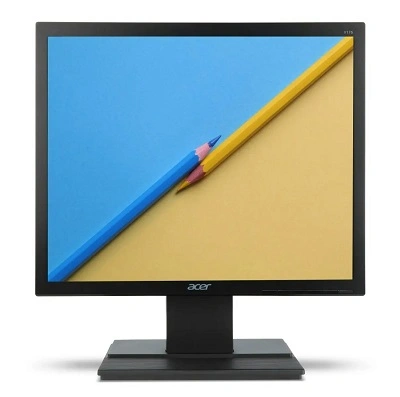 Acer V176L 43.2 cm (17") LED Backlit Computer Monitor, Square SXGA 1280 X 1024 Resolution with 250 Nits, 5 ms Response Time, TCO Certified, Black