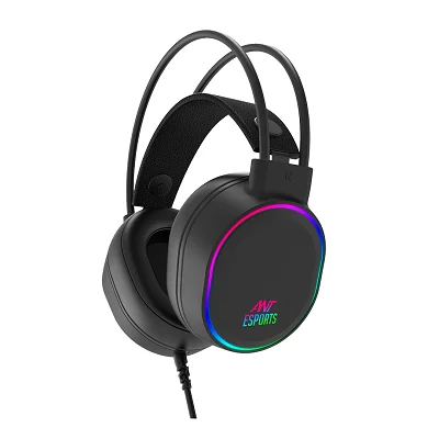 Ant Esports H1000 RGB Wired Gaming Headset – Black