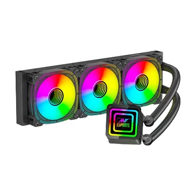 Ant Esports ICE-Infinite 360 ARGB CPU Liquid Cooler – Black