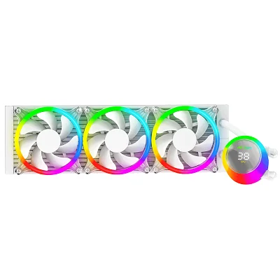 Ant Esports ICE Chroma 360 ARGB 360mm Liquid Cooler I AIO – White