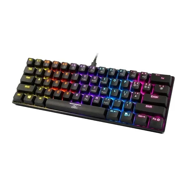 Ant Esports MK1200 Mini Wired Mechanical Gaming Keyboard with Red Swtiches