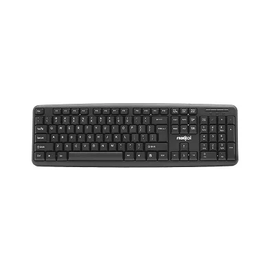 FRONTECH Wired Keyboard (FT-1672, Black)