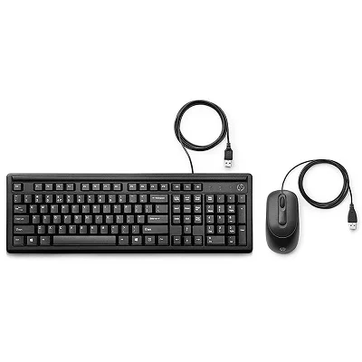 HP KM160 Wired Mouse and Keyboard Combo