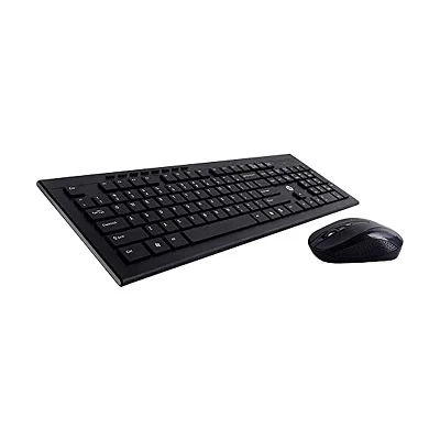 HP USB Wireless Keyboard and Mouse combo Spill Resistance, 10m Working Range