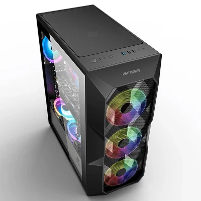 Ant Esports ICE-300 Mesh Mid Tower Gaming Cabinet