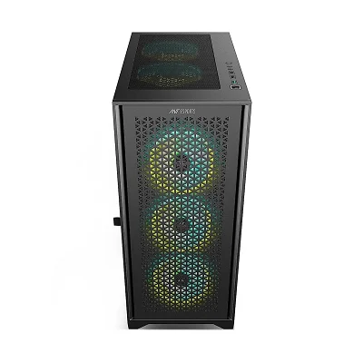 Ant Esports ICE-4000RGB Mid Tower Gaming Cabinet (Black)