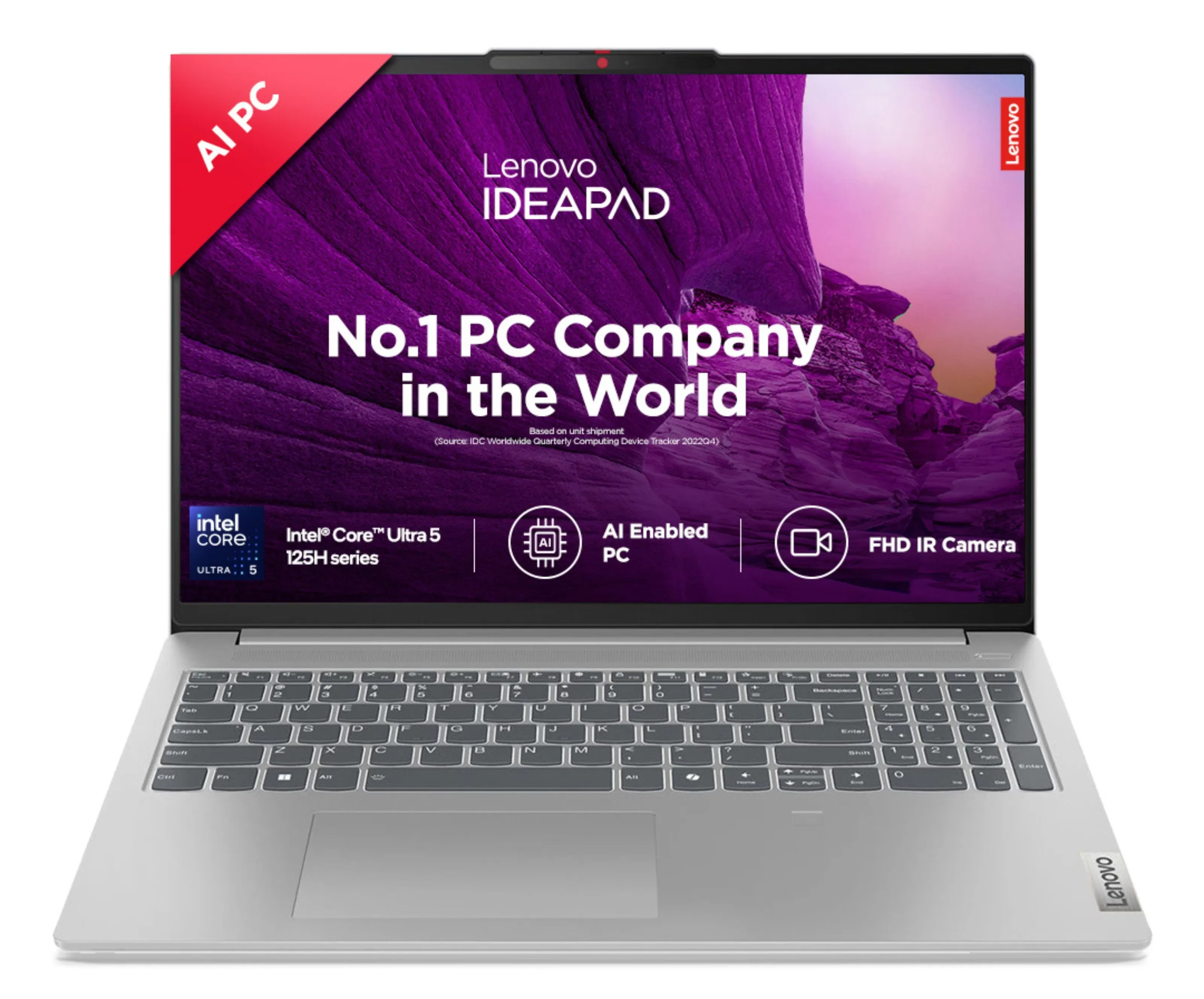 lenovo IdeaPad Slim 5 Intel, 40.64cms - Core Ultra 5 (Cloud Grey)