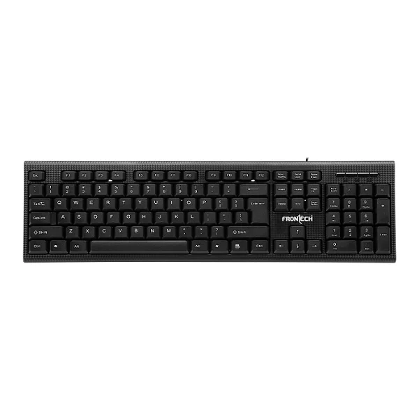 FRONTECH Wired Keyboard  KB-0007(BLACK)