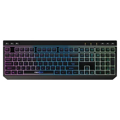 FRONTECH KB-0013 Wired Gaming Keyboard with RGB Backlighting(BLACK)