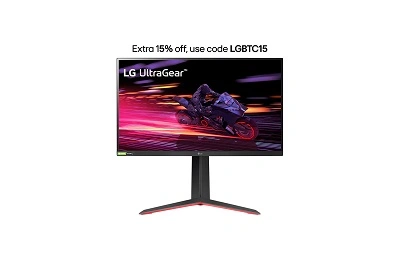 LG 27 (68.58cm) UltraGear® FHD IPS 1ms 240Hz HDR Monitor with G-SYNC® Compatibility