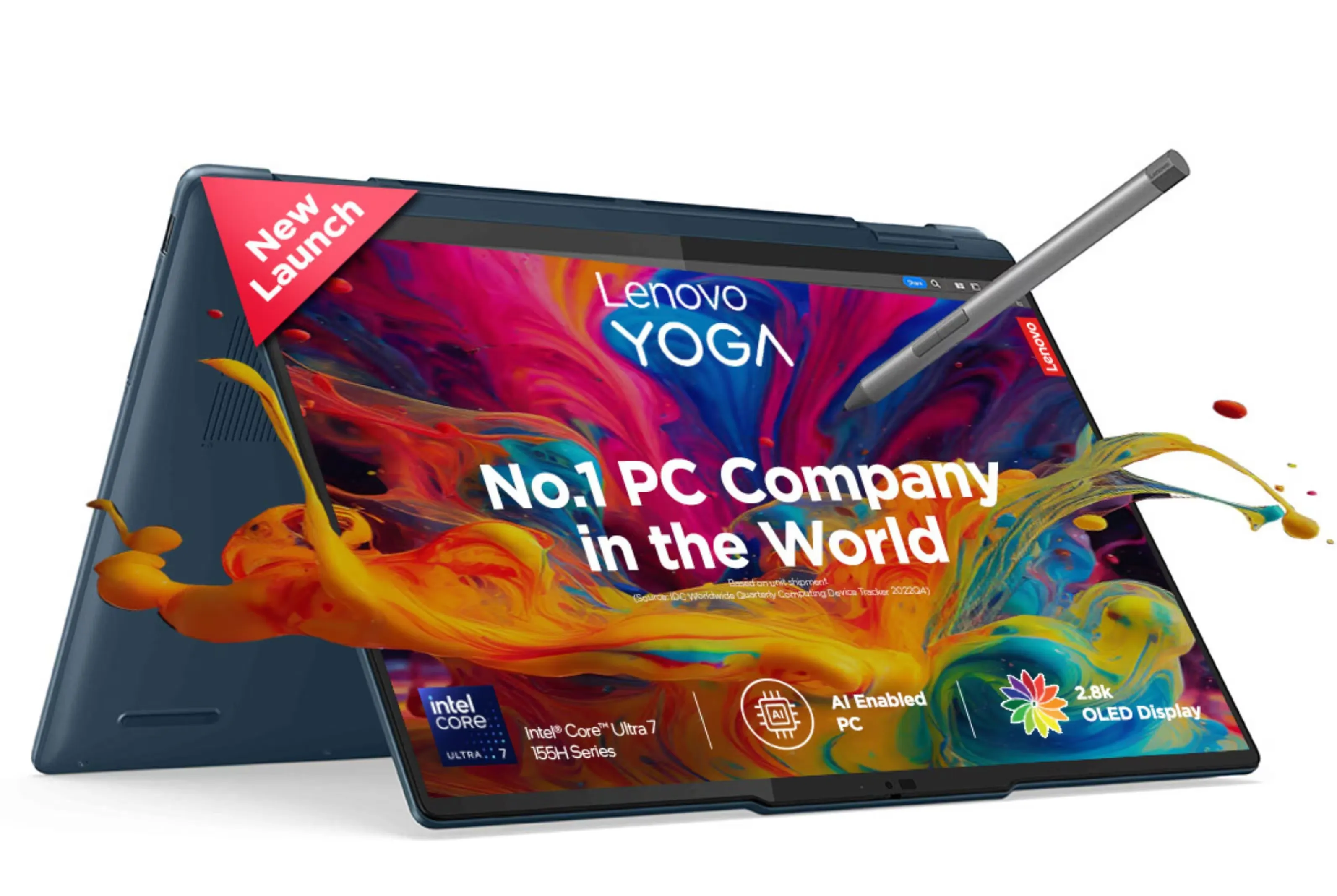 lenovo Yoga 7i 2-in-1 Intel, 35.56cms - Core Ultra 7 (Tidal Teal)