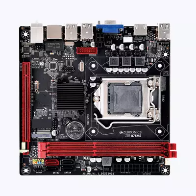 ZEBRONICS ZEB-B75M2 - LGA 1155 Socket MOTHERBOARD