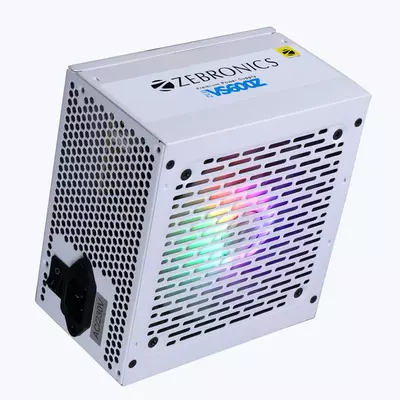 ZEBRONICS Zeb VS600Z with RGB POWER SUPPLY (White)