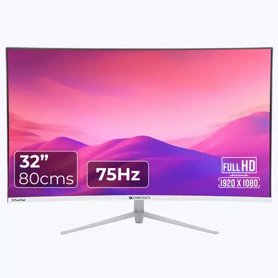 ZEBRONICS Zeb AC 32 FHD LED (75Hz) MONITOR