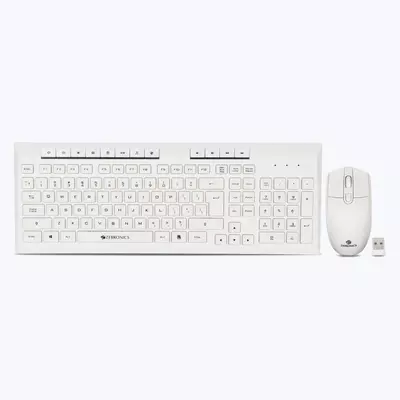 ZEBRONICS Zeb Companion 109 KEYBOARD AND MOUSE COMBO (White)