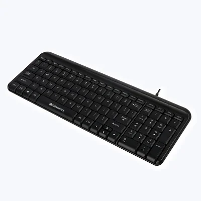 ZEBRONICS GLIDE Wired Keyboard Black